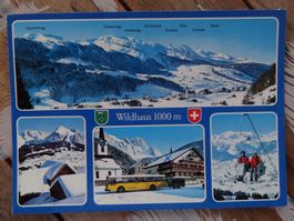 Wildhaus - SG - hiver Obertoggenburg - 1988
