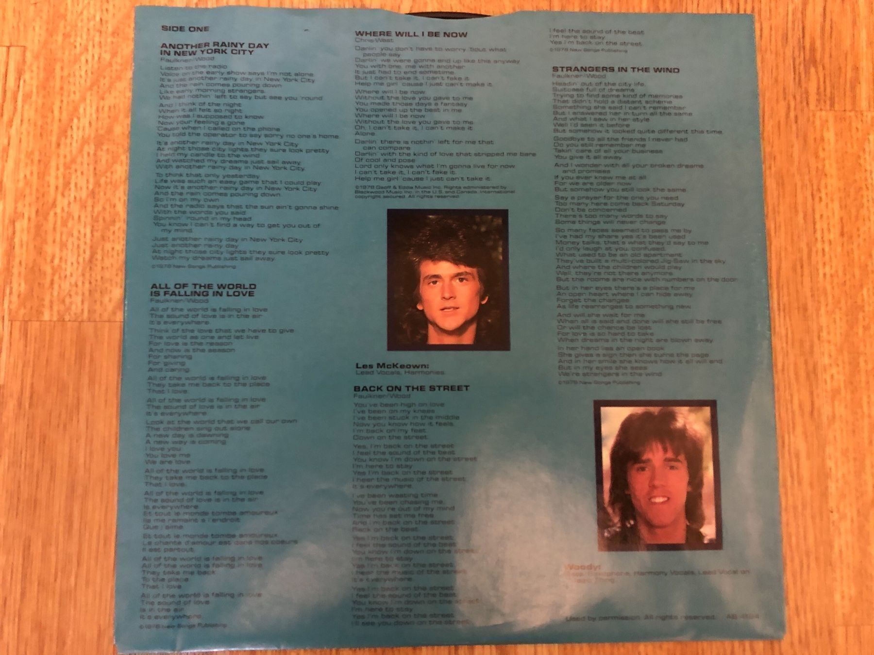 Dischi in vinile: Bay City Rollers-Stranger In The Wind LP – Usato da Schübelbach venduto da Klabauterli 4