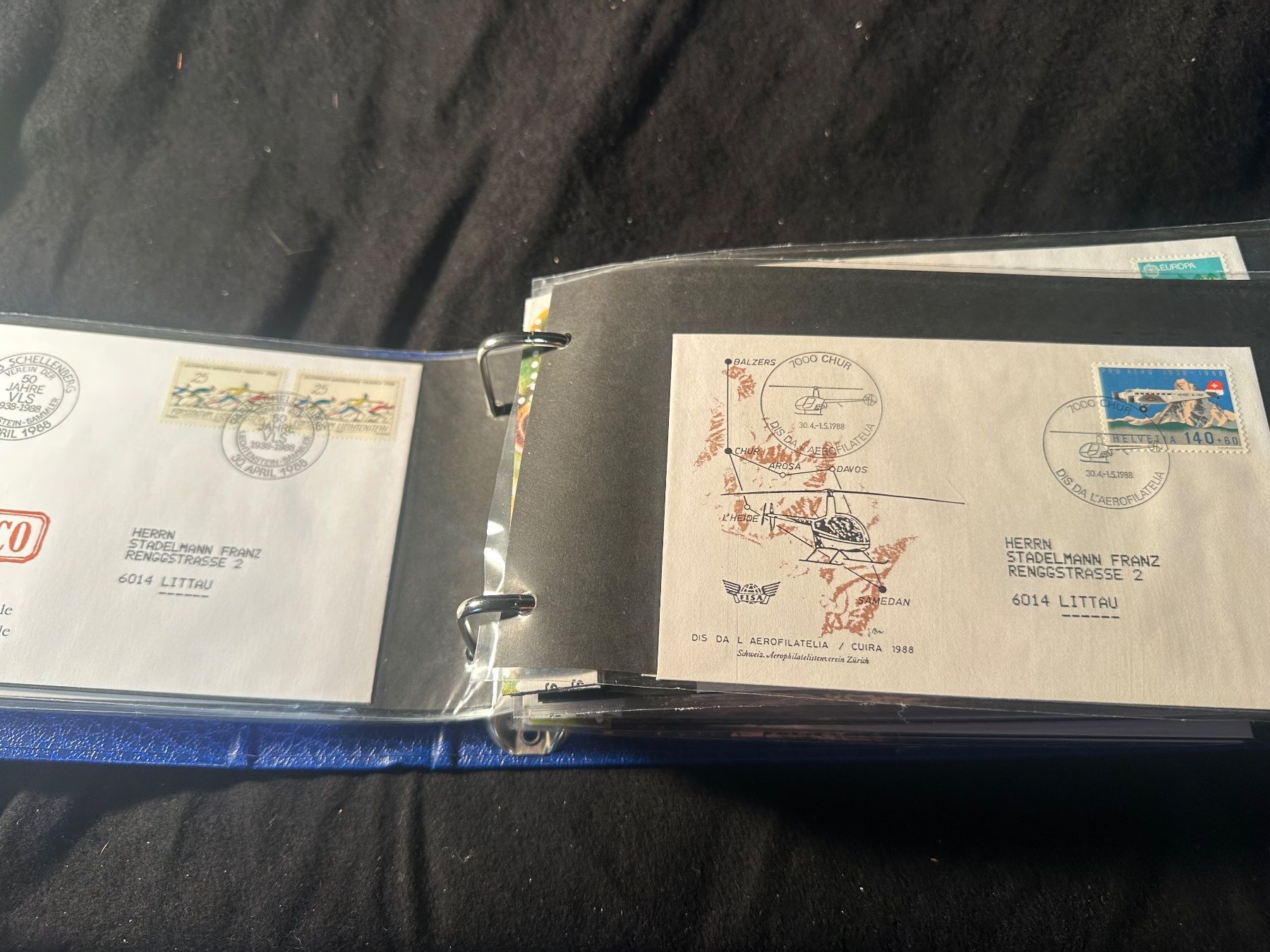 Alle Briefmarken: Interessantes Album Sonderbriefe FDC – Gebraucht aus Stettfurt von 2442 6