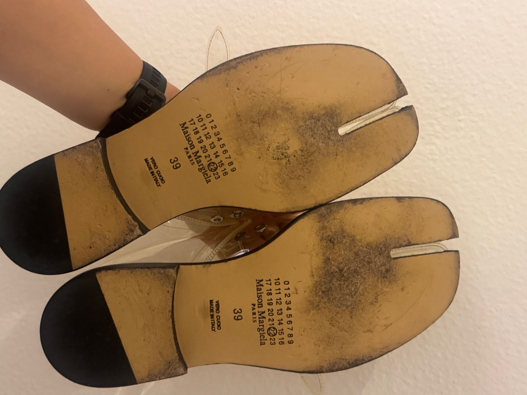 Maison Margiela Scarpe da donna: Maison Margiela Sandals - Size 39 - Clear - Summer Style – Usato da Dietikon venduto da dom_pvq5 3