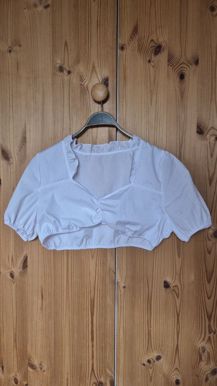 Blusen: Dirndlbluse – Neu (gemäss Beschreibung) aus Lumbrein von seraina_capaul