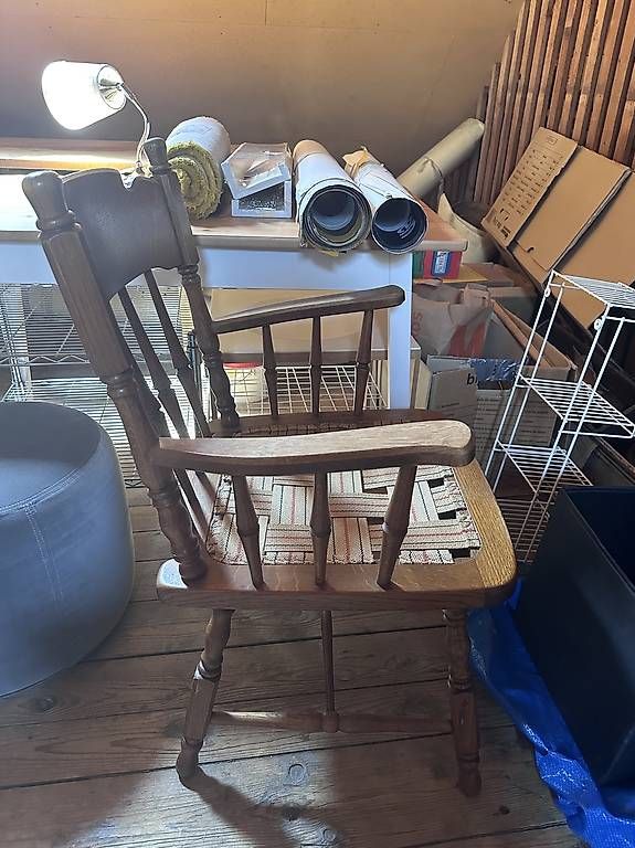 Sedie: Vintage Holzstuhl, Windsor-Stil – Usato da Zürich venduto da Clara.Trixi