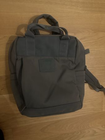 LÄSSIG Wickelrucksack Vividal Grau, Anthrazit