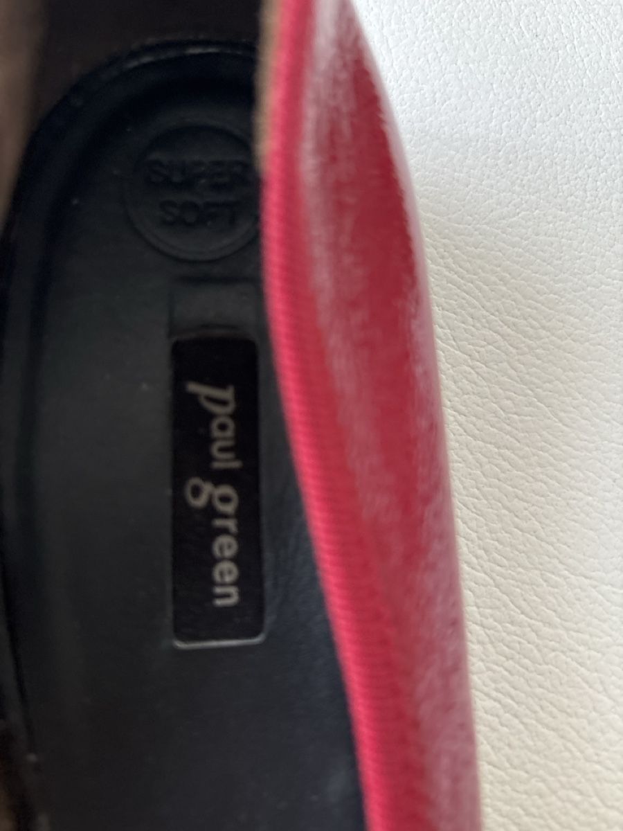 Paul Green Scarpe da donna: Paul Green Ballerinas, rot! – Usato da Zofingen venduto da MasterPCI 1