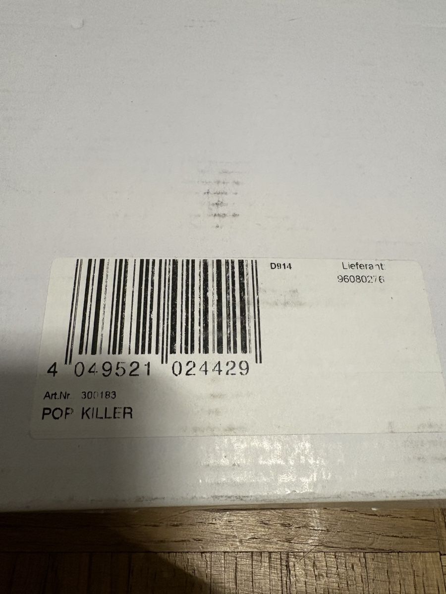 LD Systems Microfoni: LD Systems D914 Pop Killer NEU – Nuovo (secondo la descrizione) da Perlen venduto da AC011114 1