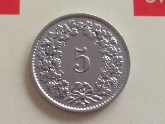 Tutti le monete: 5 Rappen 1934 Ni, ss-vz – Usato da Elsau venduto da herbybay 1