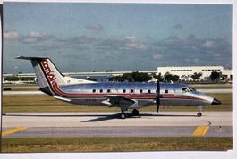 Postcard Embraer EMB-120 Comair
