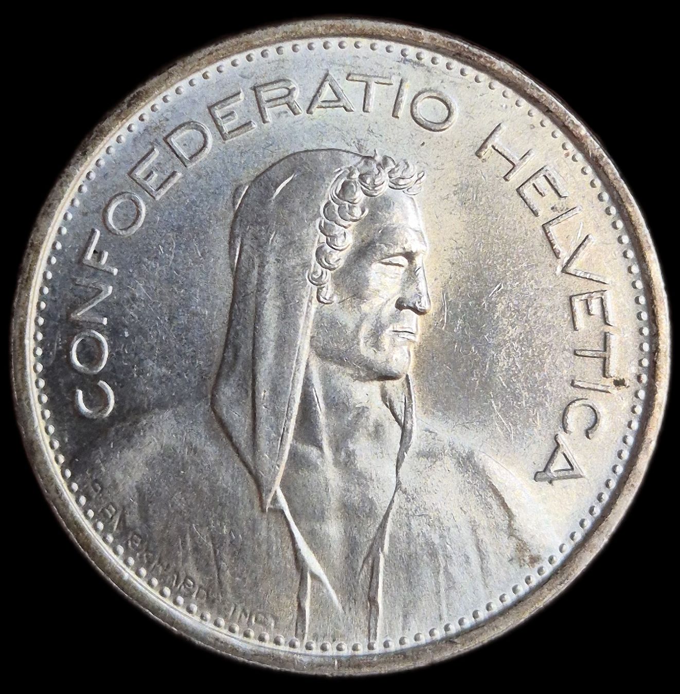 Tutti le monete: Top Silber 5 Franken 1966 Schweiz Unz – Nuovo (secondo la descrizione) da Grenchen venduto da Grenchen_Coins 1