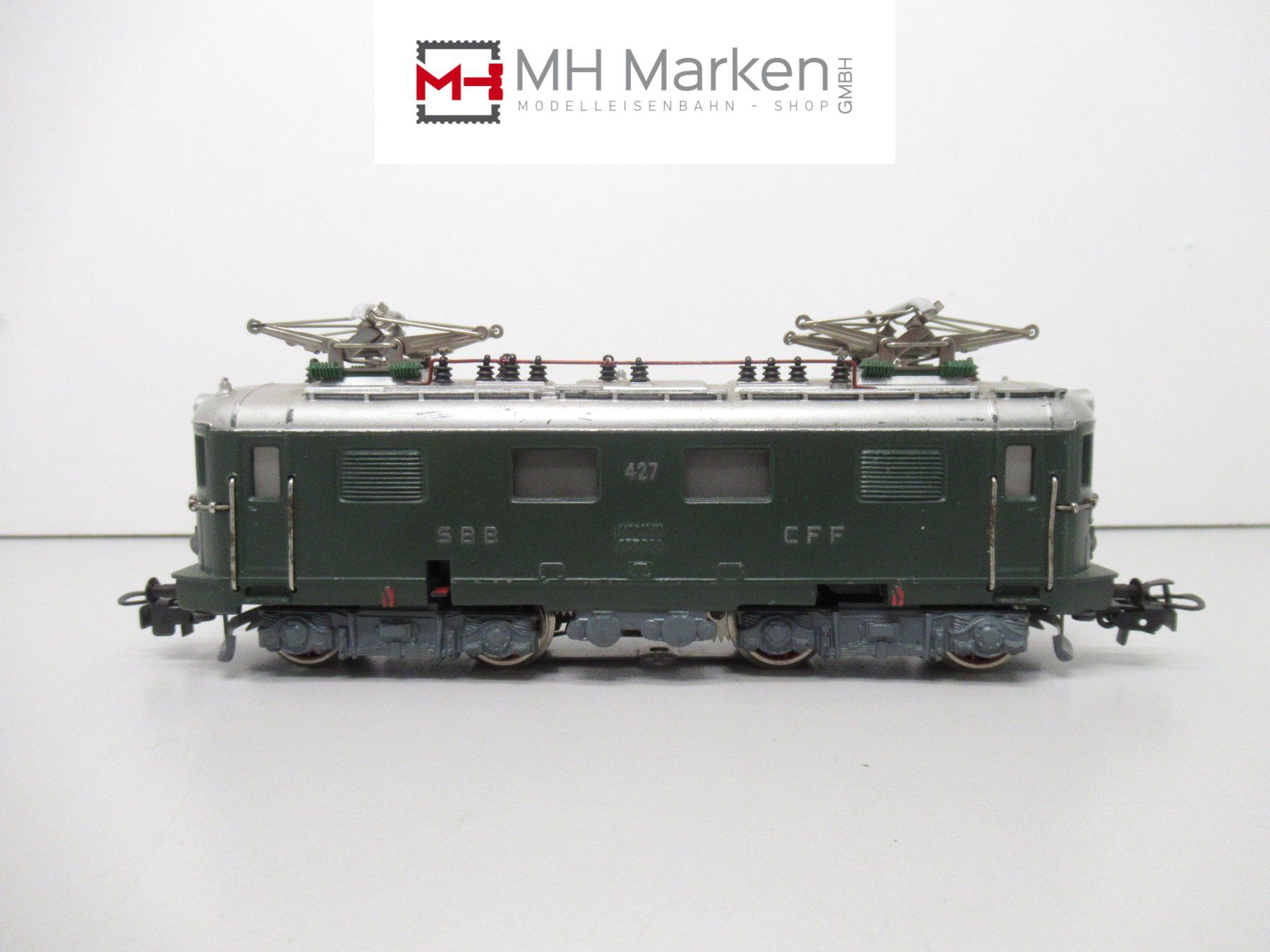Märklin Modelleisenbahnen: Märklin 3014 E-Lok RET 800 SBB CFF FFS Digital RailCom AC H0 – Gebraucht aus Basel von mhmarken