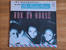 The Beatmasters, Rok Da House - 12" Yellow Vinyl DE 1987