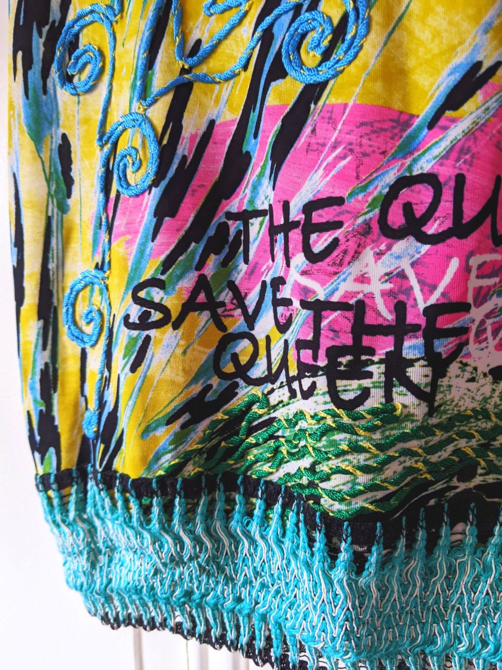 Top: SAVE THE QUEEN : Top multicolore plein de pep S – Nuovo (secondo la descrizione) da Petit-Lancy venduto da lilycerise 1