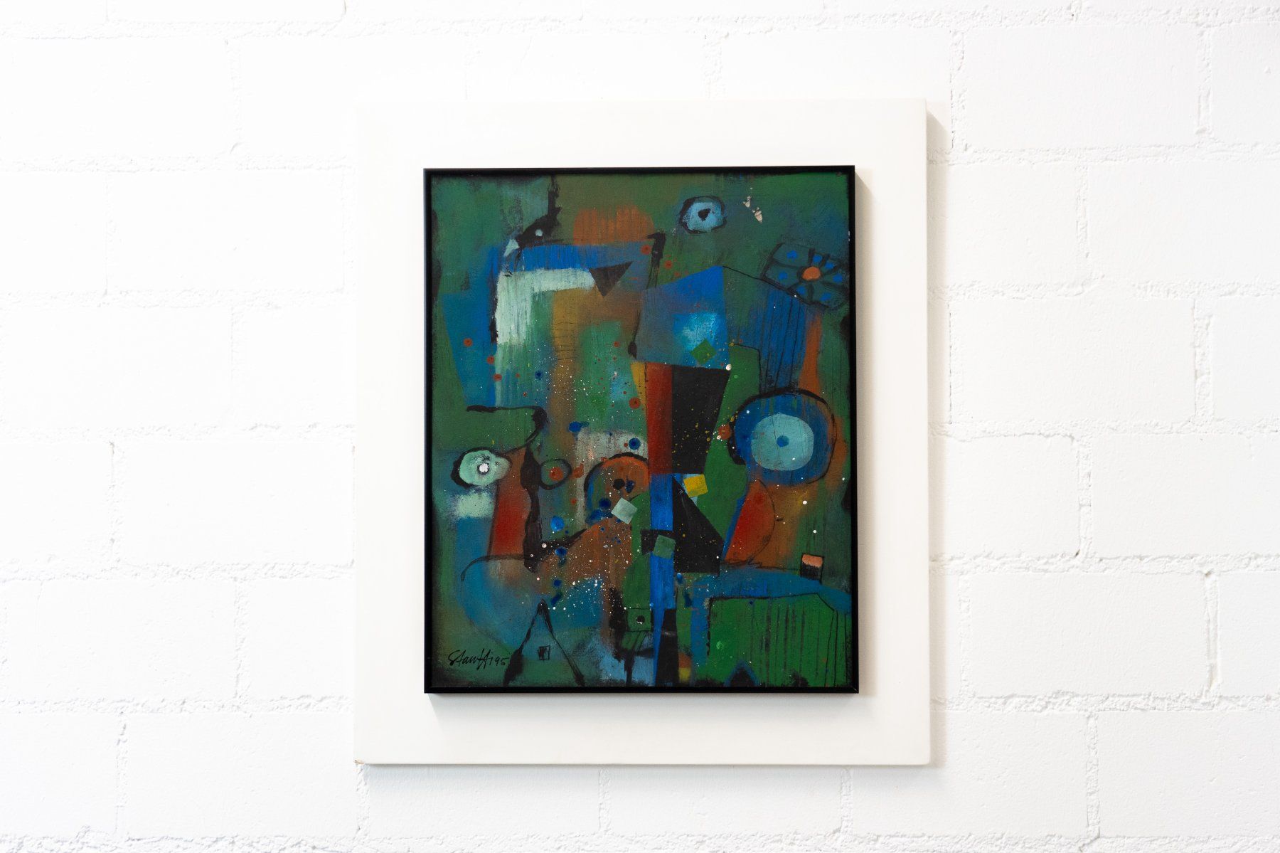 Gemälde: Gemälde Acryl Kunst Nr. 1 - Versand möglich – Gebraucht aus Schaffhausen von Studio-Ara