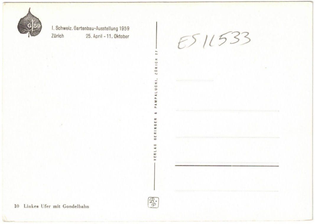 Cartes postales: Zürich - Gondelbahn – D'occasion à Binningen par Mountainrider 1