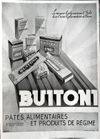 Buitoni  - 2 alte Werbungen / Anciennes publicités 1937