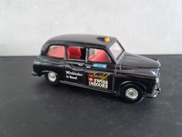 Corgi Modellauto Taxi London schwarz "Swiss Indoors Basel"