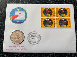 20 Franken Münzbrief-Silber 835/1000-20 Gramm