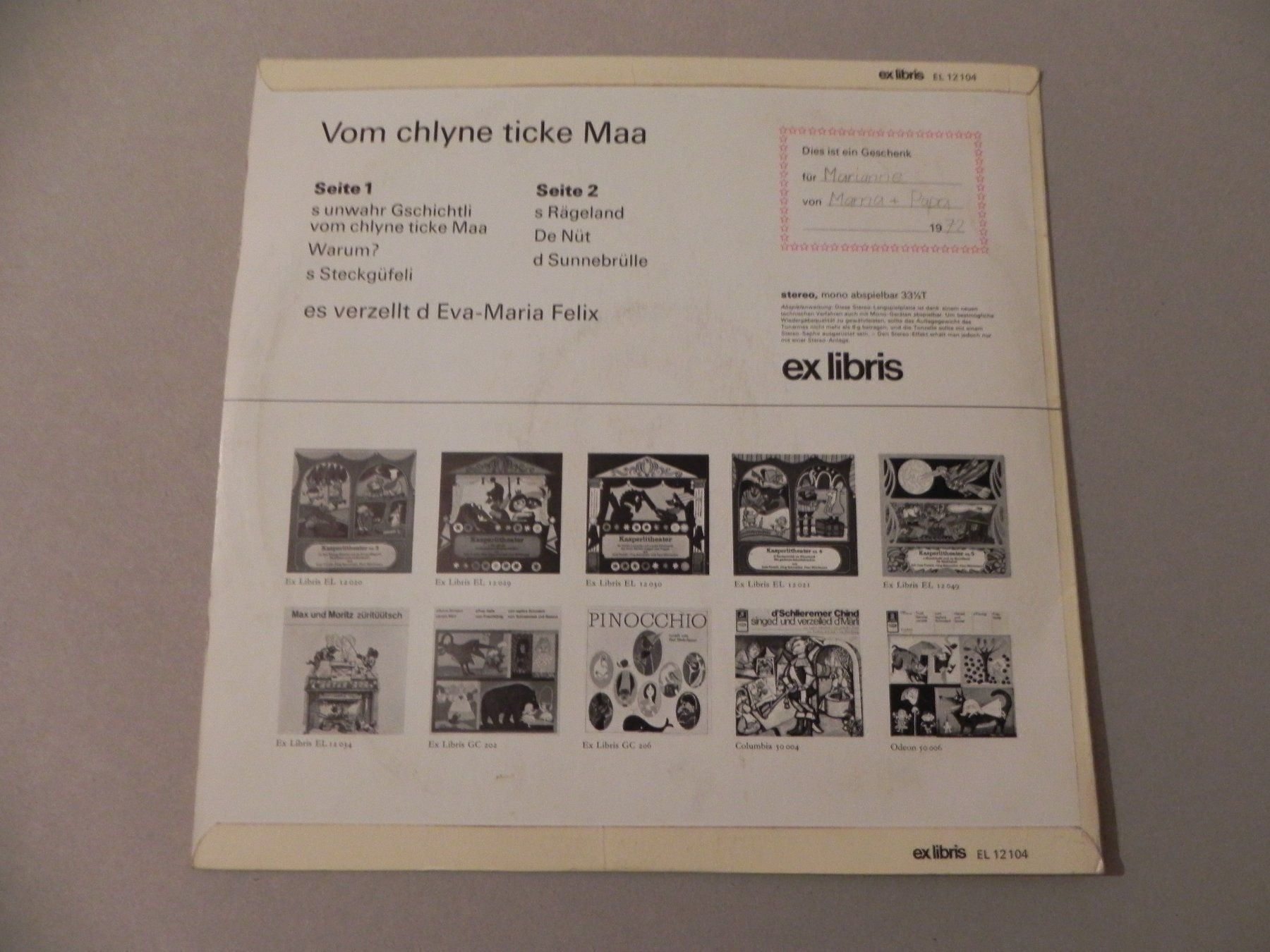 Dischi in vinile: LP Schallplatte schweizer Mundart 1970 – Usato da Siebnen venduto da krimsie 1