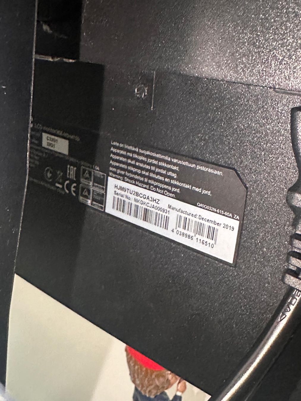 Monitor: Bildschirm gross 34 Zoll, AOC CU34G2XP/BK – Usato da Münchenbuchsee venduto da ana_6vx7 1