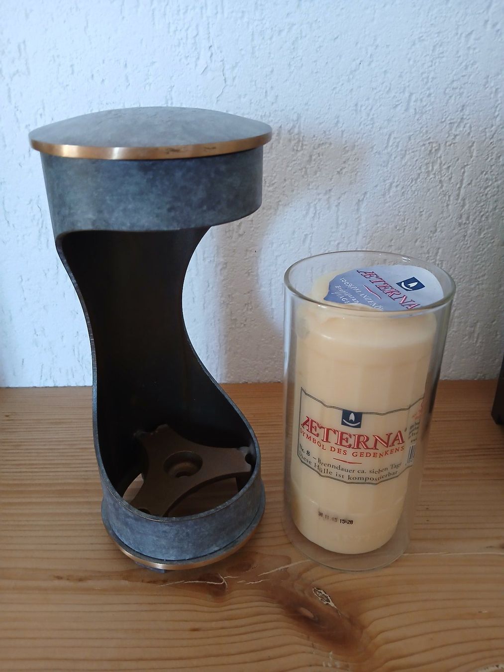 Laternen: Grablicht ( Bronze ) – Neu und originalverpackt aus Felben-Wellhausen von Rumaca 1
