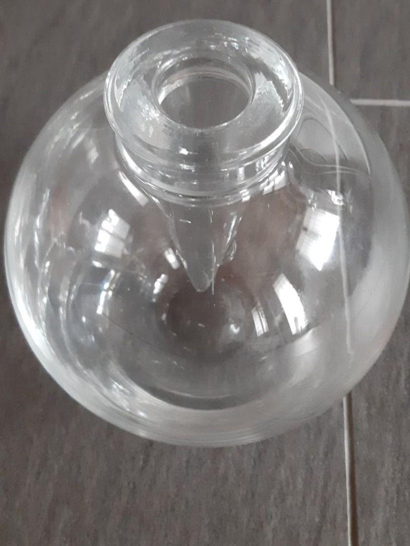 Portacandele: Neu Glas Kugel kerzenhalter.  Durchmesser: ca 14cm. – Nuovo e nell'imballaggio originale da Buchs AG venduto da Cuescu 2