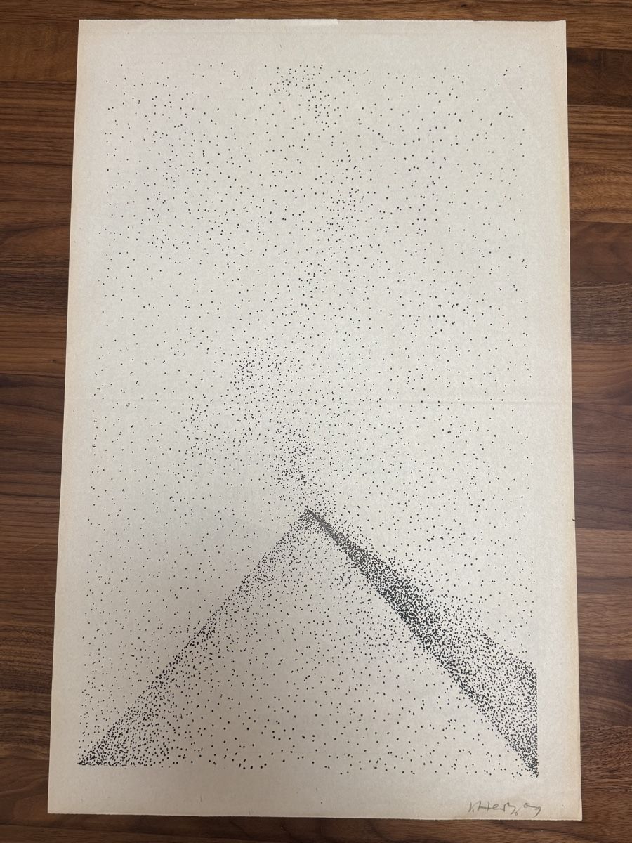 Grafica & Litografie: Josef Herzog - Offsetdruck handsigniert – Usato da Solothurn venduto da NUVICO
