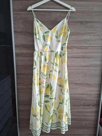 H&M Sommer Midikleid 