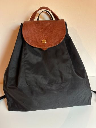 Longchamp Sac à dos Pliage noir
