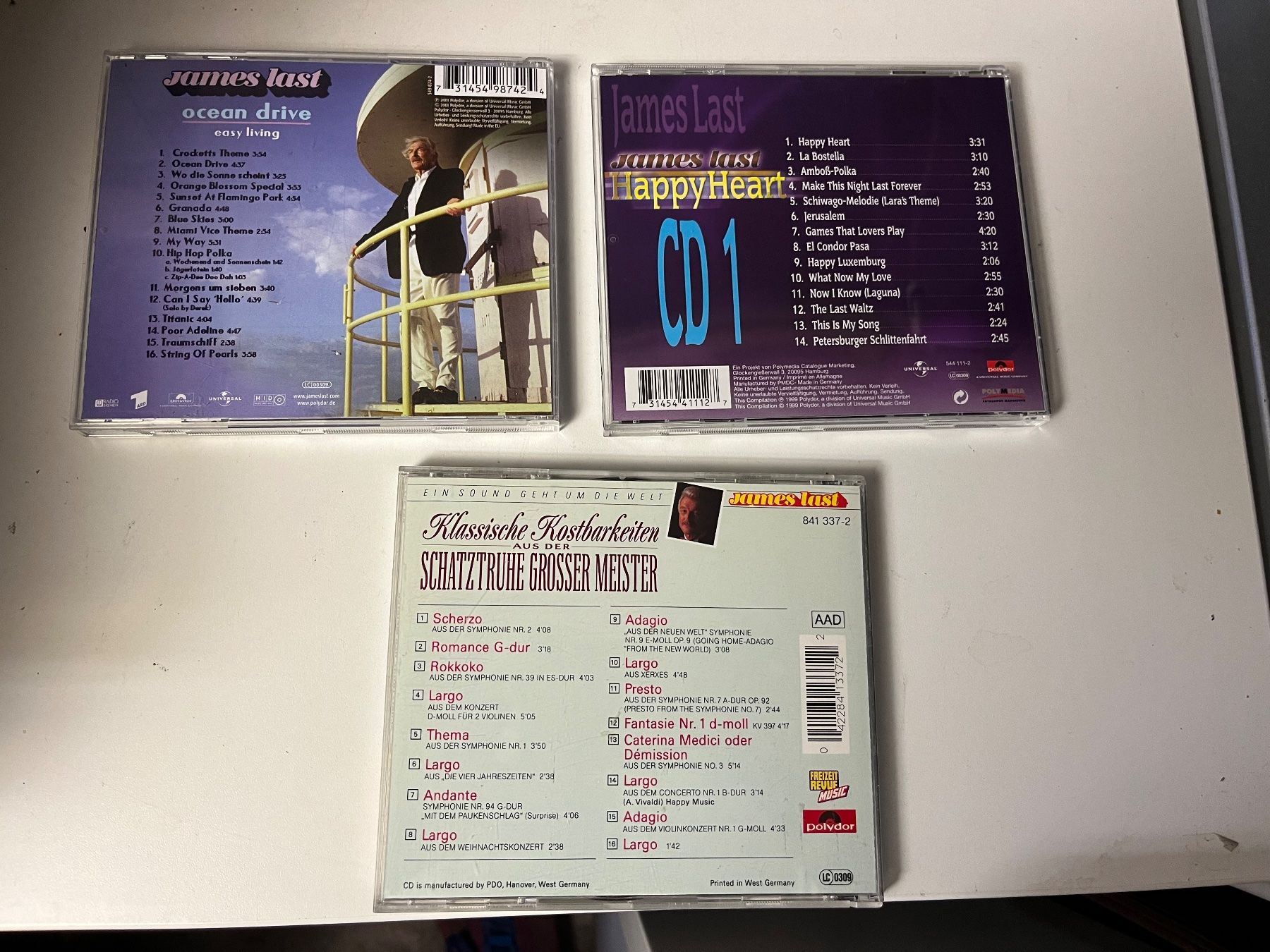 CD: James Last: 3 Alben - HA11C – Usato da Küsnacht ZH venduto da hardcore.earth 1