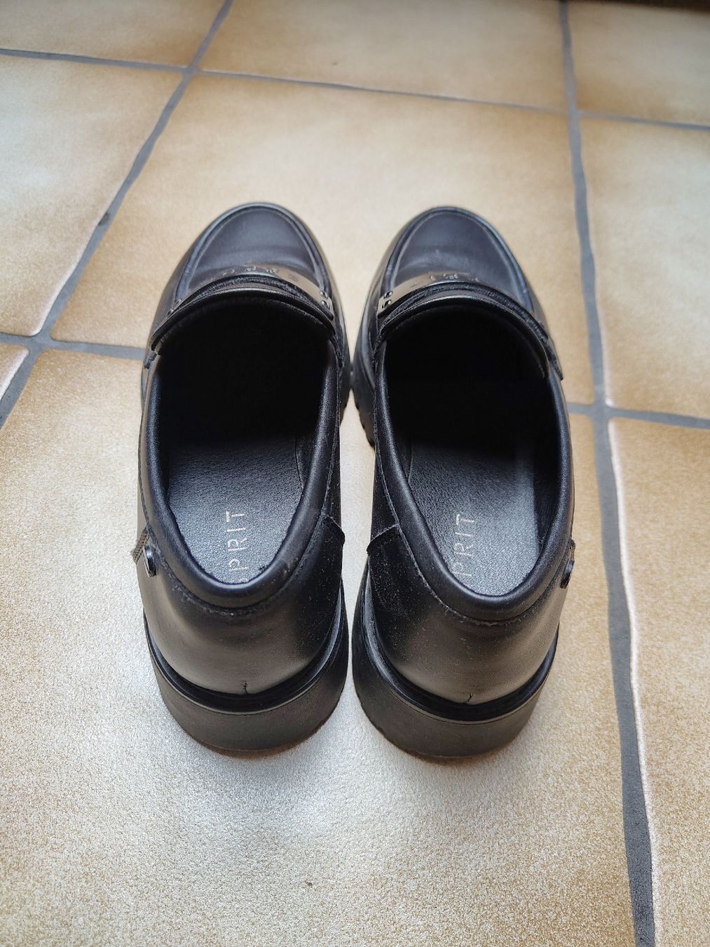 Esprit Herrenschuhe: Schwarze Leder Loafer von Esprit – Gebraucht aus Winterthur von LenaLena03 3