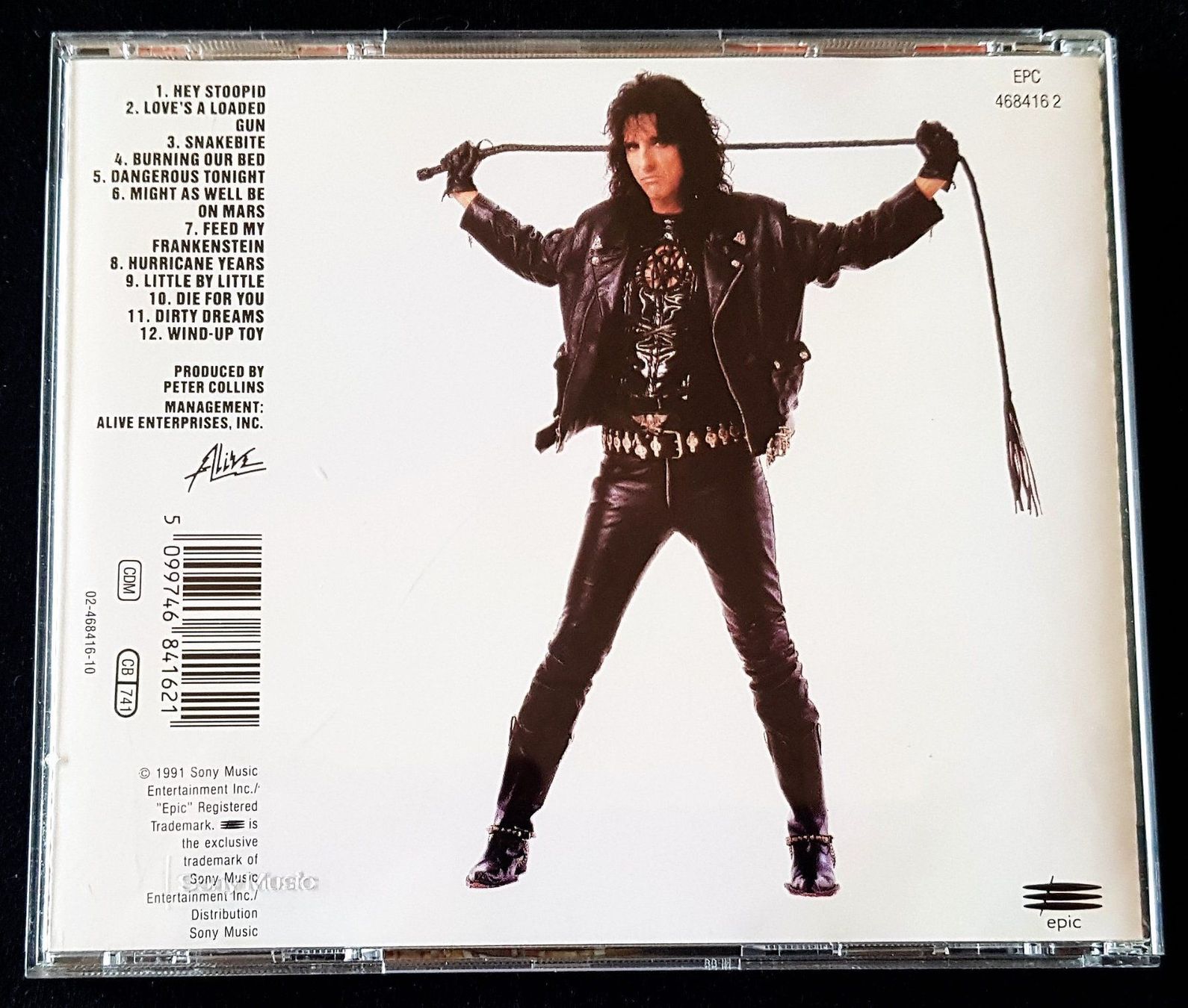 CDs: Alice Cooper – Hey Stoopid - CD - 1991 – Gebraucht aus Uster von Zardodel 1