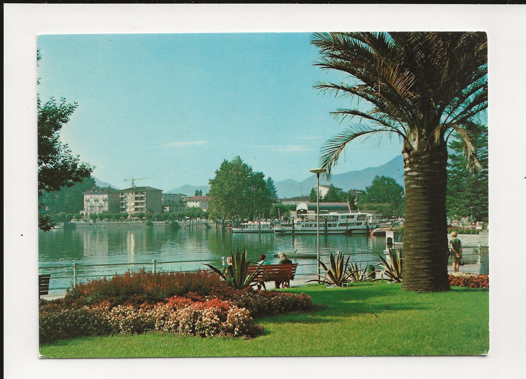 Ansichtskarten: AK ca. 1960 Locarno Lago Maggiore – Gebraucht aus Greifensee von 315WDO