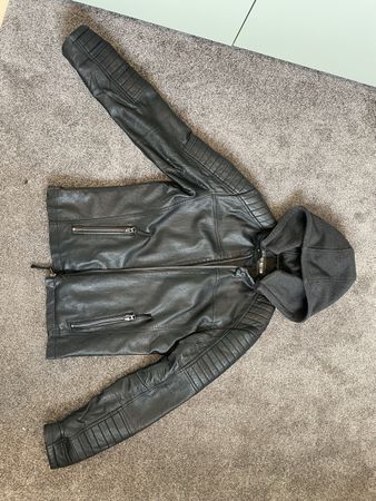 Freaky Nation Herrenjacke, Lederimitat
