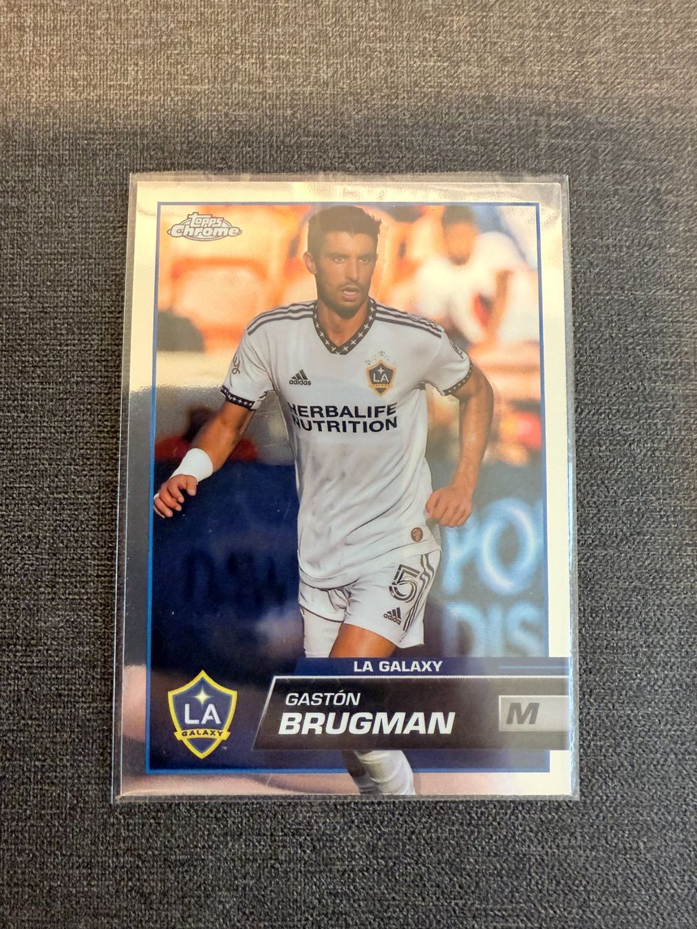 Topps Carte collezionabili: Topps Chrome Gaston Brugman LA Galaxy MLS – Usato da Burgdorf venduto da Sports_Cards_3400