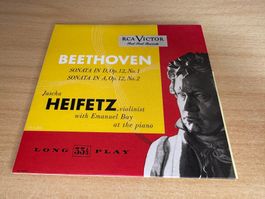 Beethoven - Heifetz Sonata In D, Op. 12, No. 1,Sonata In A