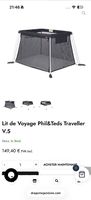 Lit parapluie Phil & Teds Traveller 