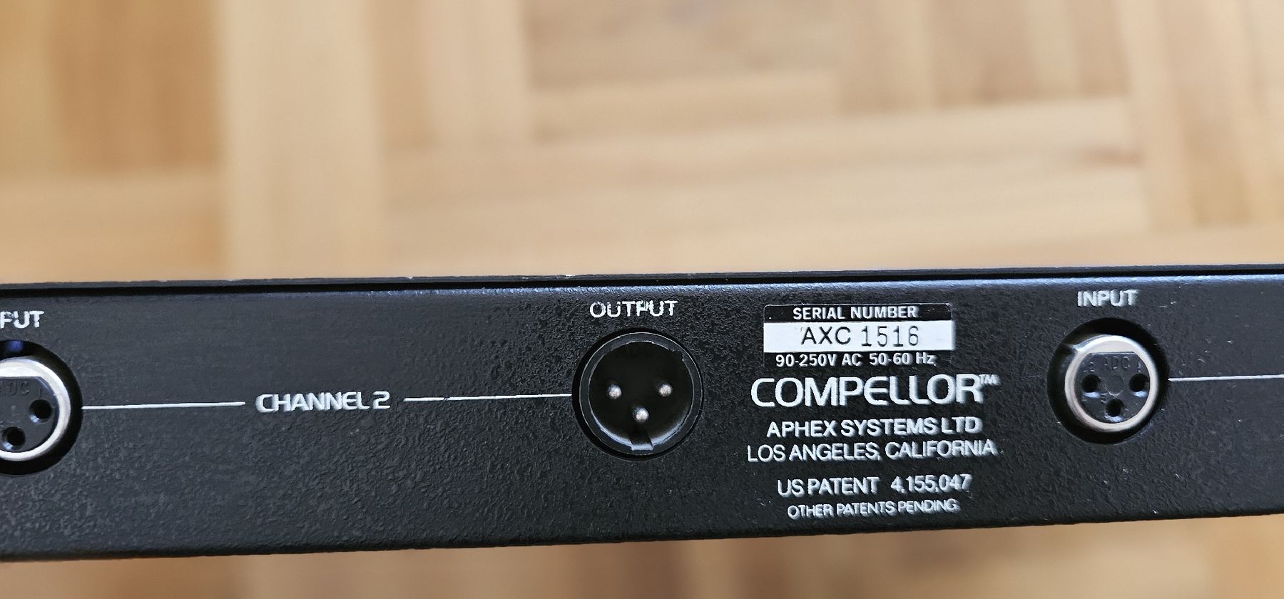 Equalizer: Aphex Compeller Compressor/Leveler/Limiter – Gebraucht aus Geneve von T36 2