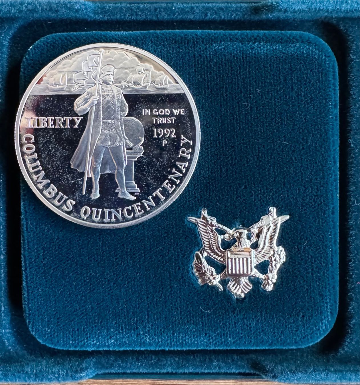 Tutti le monete: Columbus Quinc. Silber Dollar Proof 1992, Full Set! – Usato da Ebikon venduto da Dmasterx 2