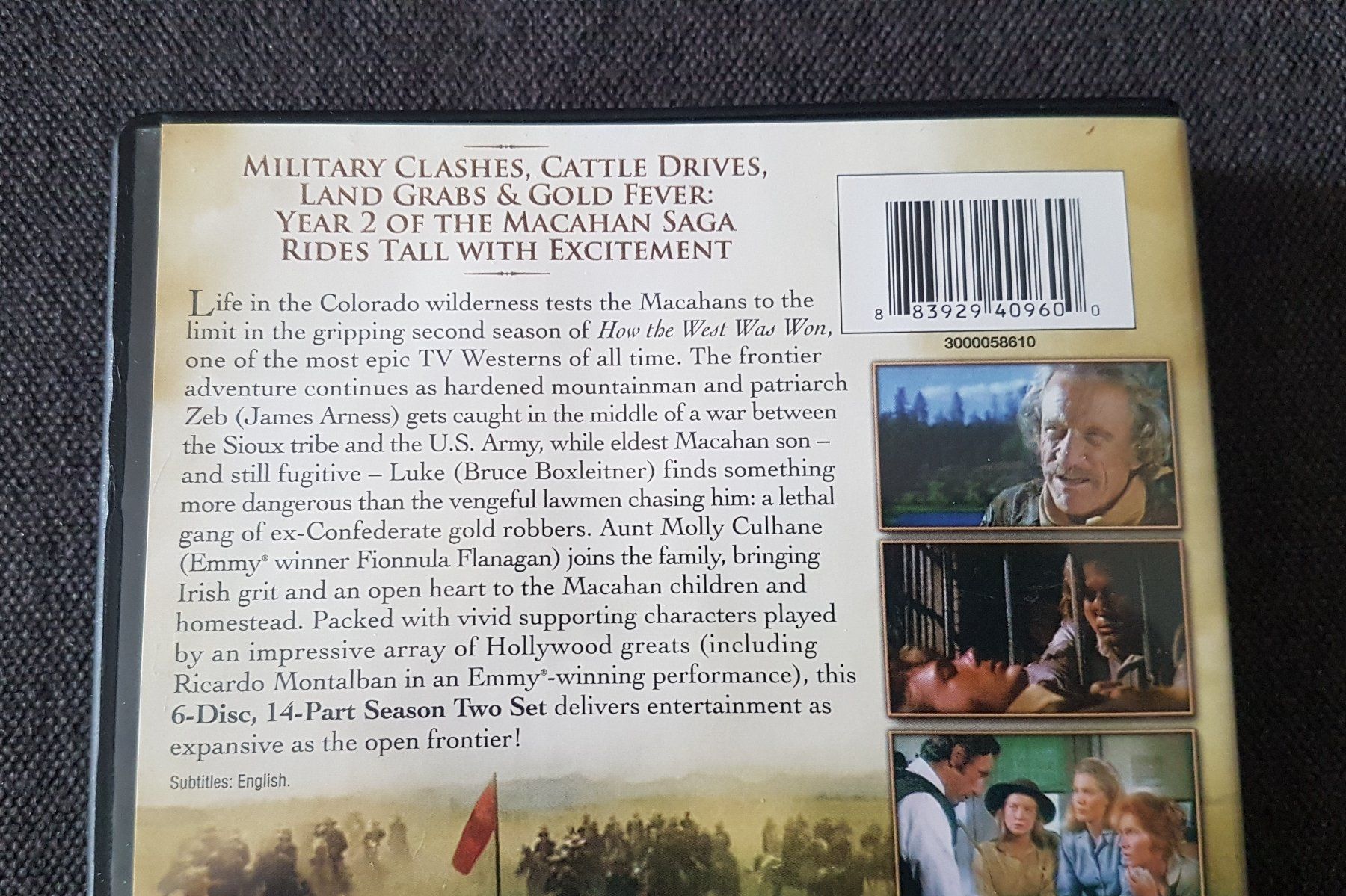 Tutti i DVDs: How the West was Won.The complete second season – Usato da Fribourg venduto da Carax 2