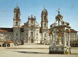 Einsiedeln - Kloster und Marienbrunnen