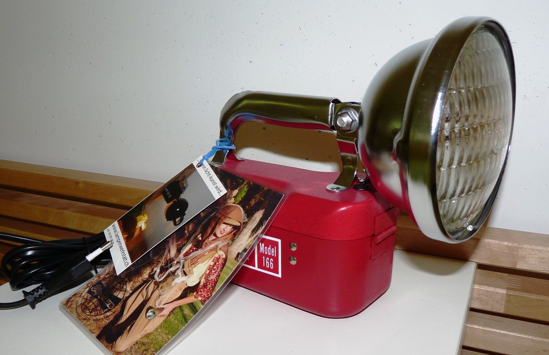 Lampade: Designklassiker Vintage Handlampe BigBeam 230Volt – Usato da Walzenhausen venduto da energieberaten 2