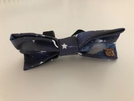 Noeud papillon pour chien Bleu foncé motif Galaxie Neuf