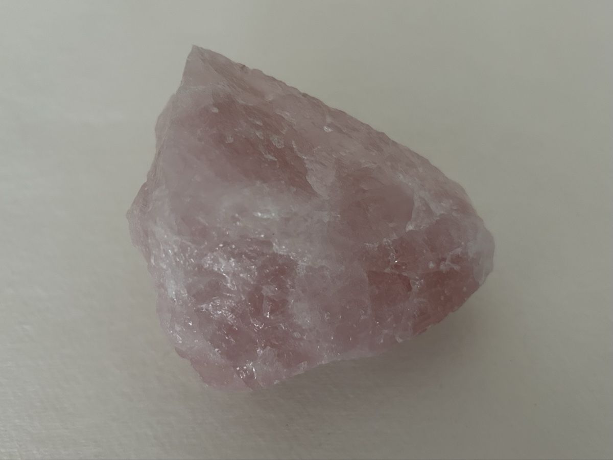 Mineralien & Heilsteine: Grosser Rosenquarz Rohstein, 696g – Gebraucht aus Bern von kat_sm88 4