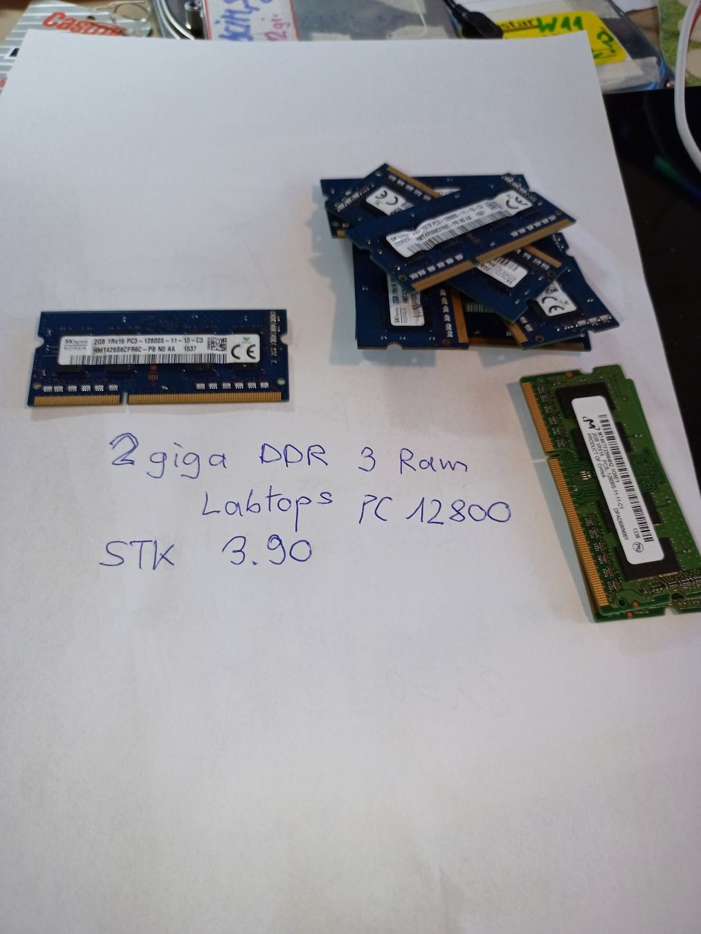 Memoria / RAM: DDR 3 ram f.notebooks – Usato da wila venduto da audi48