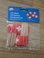 30 Stk. Swiss Party Fähnli Schweizer Picker Deko