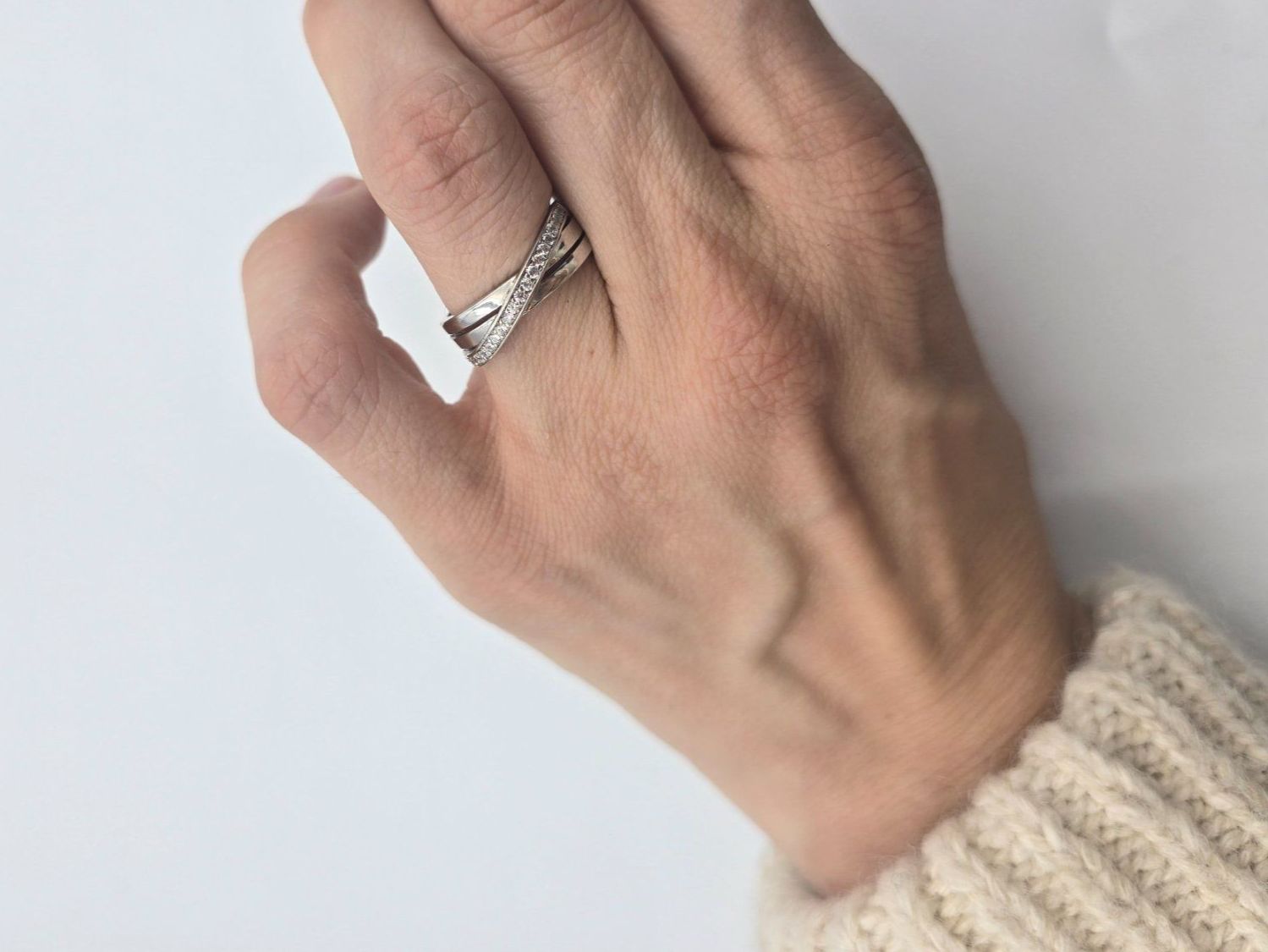 Ringe: Ring Silber 925 Zirkonia Gr. 54 – Neu und originalverpackt aus Zug von gold.schmuck 2
