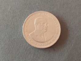 Pièce Maurice 5 roupies 1991 SSR Ramgoolam