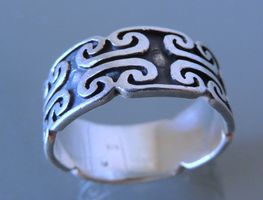 Silber 925 Fingerring Gr. 57