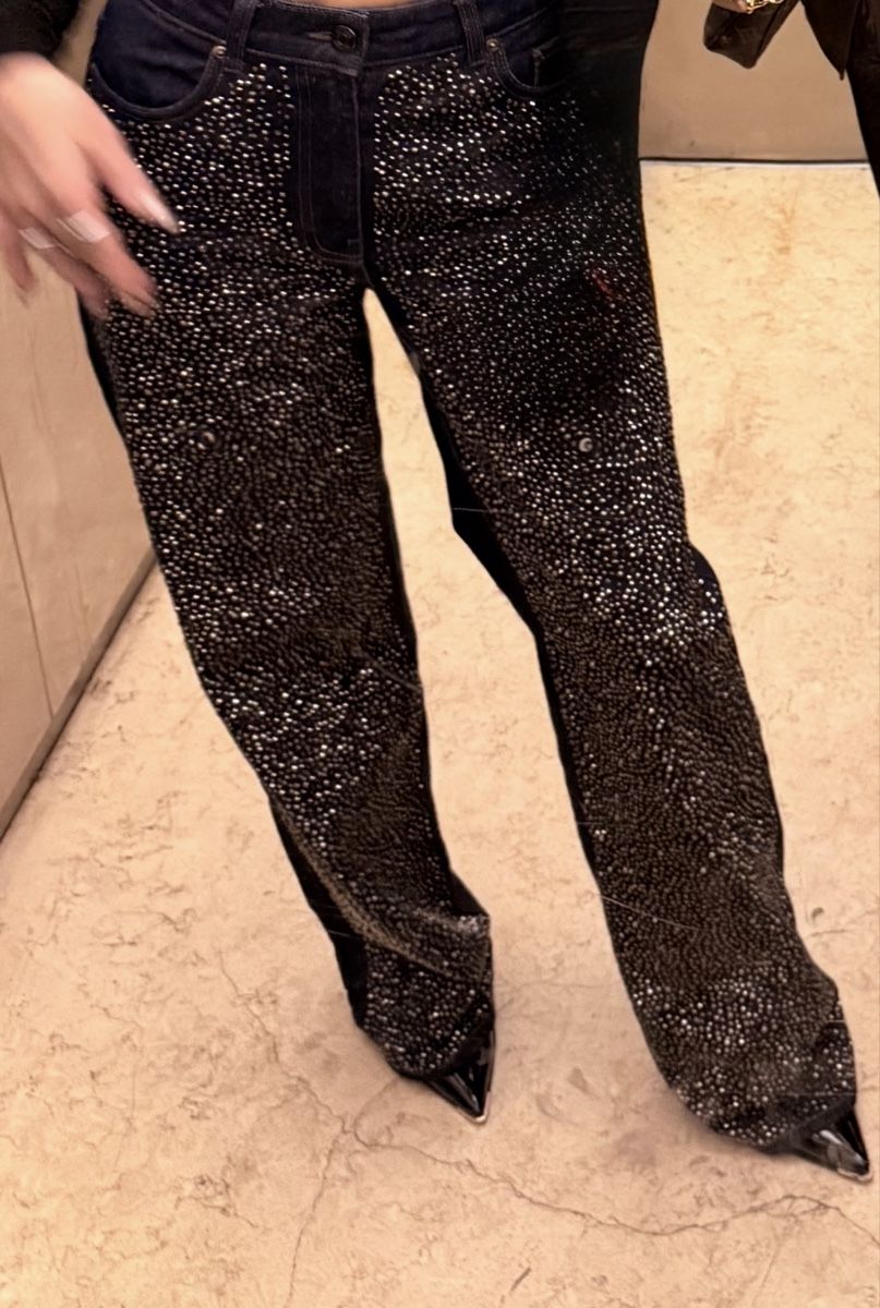 Pantaloni: Hose von Gestuz mit Strass – Nuovo (secondo la descrizione) da Neuenhof venduto da ema_yl96