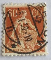 Nr.140 Helvetia mit Schwert gestempel