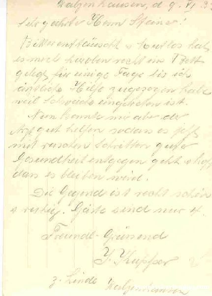 Cartoline postali: Walzenhausen + 1933 – Usato da Emmenbrücke venduto da teestube 1